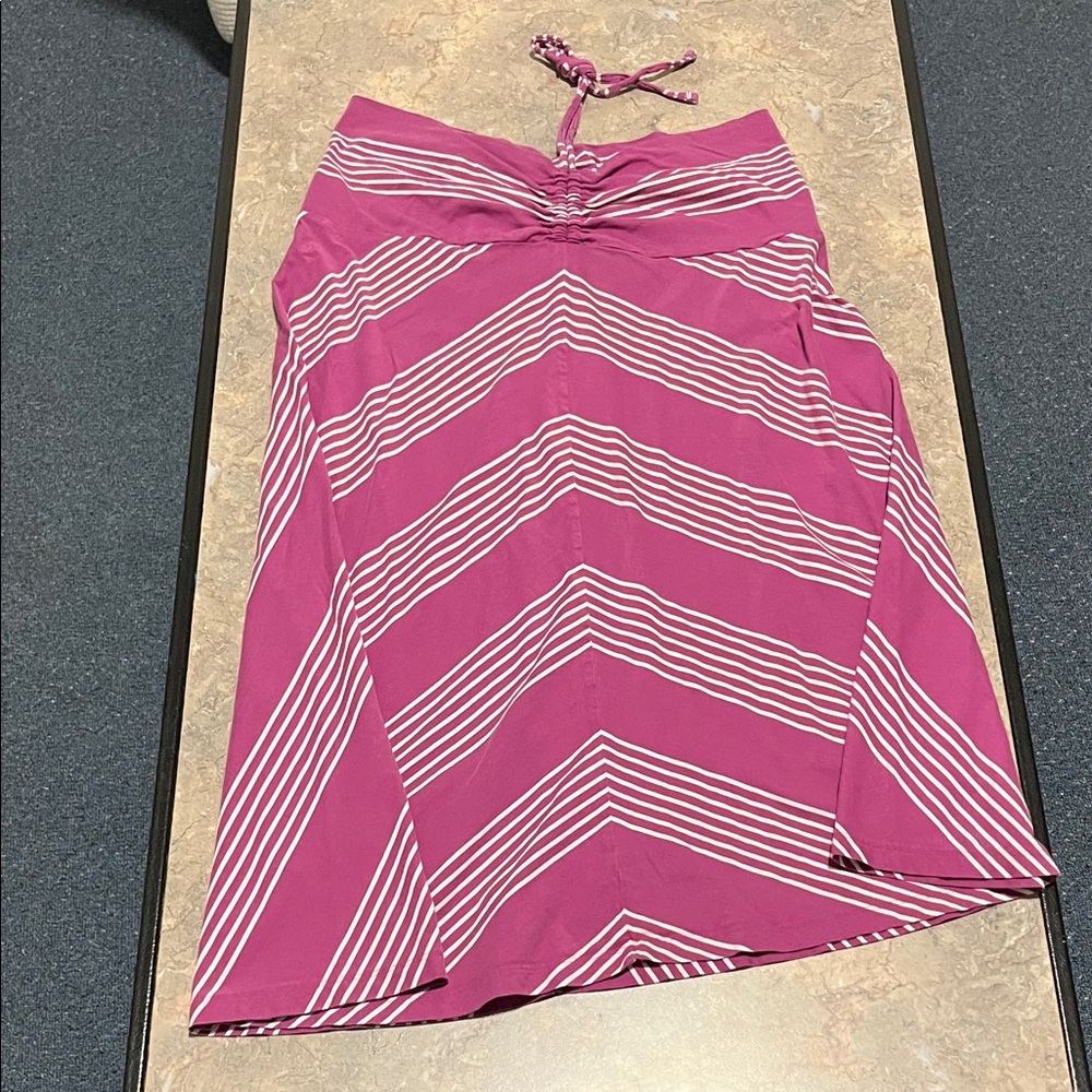 Patagonia Pink Asymmetrical Dress